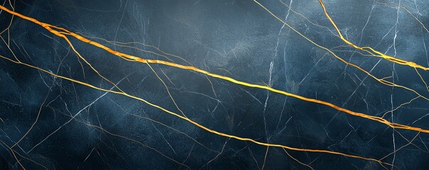 Poster - A captivating abstract background featuring intricate, thin lines intertwined against a dark backdrop
