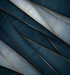 Poster - A dynamic and modern abstract background featuring layers of textured surfaces and lines that create depth and contrast. Ideal for digital projects requiring a sleek aesthetic.