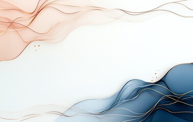Poster - A serene blend of soft, flowing colors creating a soothing abstract background. Ideal for artistic projects, presentations, and digital designs, evoking tranquility and elegance.