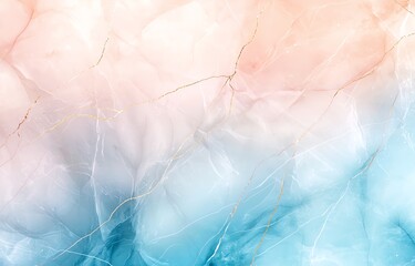 Poster - A soft, abstract texture featuring a blend of pastel colors. The fluid movement and gentle hues create a calming effect, perfect for backgrounds, wallpapers, or artistic projects.