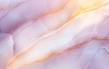 Poster - A stunning abstract background with soft pastel colors and flowing lines. This unique design blends shades of pink, orange, and white, ideal for creative projects and visuals.
