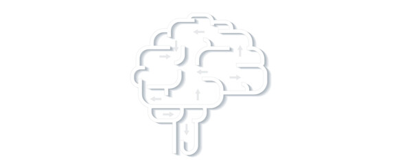 Poster - Artificial intelligence abstract human mind universe