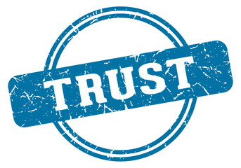 Wall Mural - trust stamp