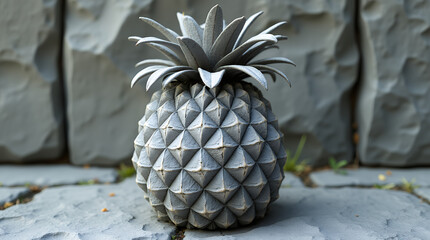 Wall Mural - rock pineapple