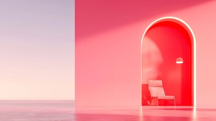 Poster - Hybrid Workplace Insights, AI platform analyzing trends in office space usage, minimalist 3D vector design, uncluttered environment, promoting efficient space utilization strategies