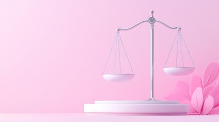 Poster - Legal Market Insights, AI-driven system analyzes legal market trends, aids law firms in pricing strategies, sleek 3D vector design, minimalistic backdrop, ample empty space