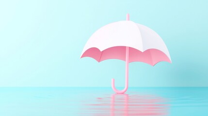 Poster - AI Weather Risk Predictor, innovative tool for forecasting weather hazards, enhances disaster readiness and insurance evaluations, features a minimalist 3D vector design with ample free space