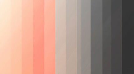 Poster - Smooth gradient fill showcasing a transition from pastel to darker hues in a contemporary design motif