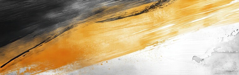 Poster - minimalist gradient illustration featuring pencil strokes in muted tones with contrasting black and 