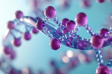Poster - Intricate Processes of DNA Synthesis and Replication in a Futuristic Setting