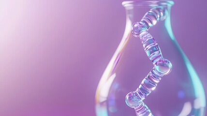 Poster - Advanced AI-Powered Molecular Research Lab with Futuristic Genetic Innovations