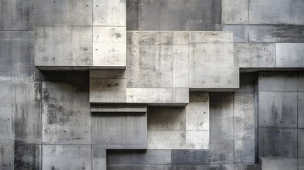 Poster - refined gradient concrete texture with bold patterns and subtle tones abstract background with smoot