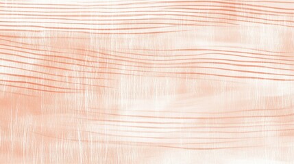 Poster - Minimalist backdrop featuring soft peach tones and gentle pencil strokes outlining depth and texture in a serene composition