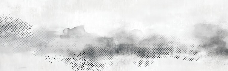 Aufkleber - Elegant pastel gray backdrop with metallic dotted patterns creates a minimalist and calming atmosphere for modern design projects