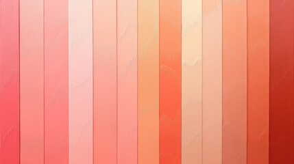 Poster - Elegant gradient fill transitioning from coral to pastel peach creating a warm and simple background