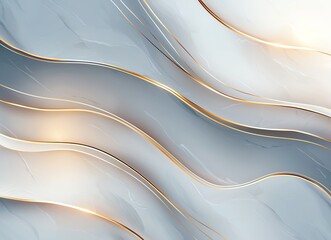 Poster - A sleek and elegant abstract design featuring smooth flowing lines and soft warm tones, perfect for backgrounds, wallpapers, or creative projects that require a modern touch.
