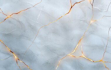 Poster - A stunning abstract background featuring a marbled texture with elegant gold veins