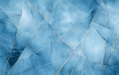 Poster - A stunning abstract background featuring shades of blue with intricate line patterns. Ideal for graphic design, presentations, or artistic projects requiring a modern touch.