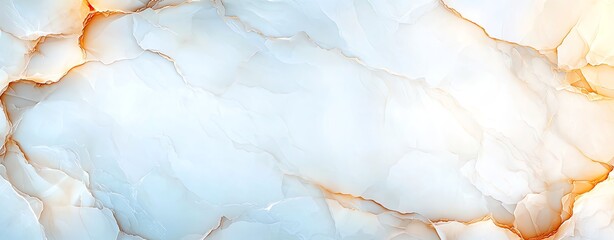Poster - A stunning abstract texture featuring delicate swirls of blue and hints of orange