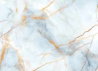 Poster - Aesthetic blue and gold marble texture showcasing natural patterns, perfect for backgrounds and elegant design elements in architecture and interior decoration.