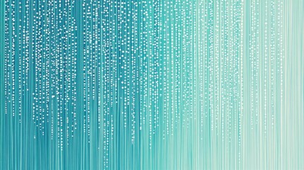 Aufkleber - Elegant pattern of tiny dots arranged in graceful pencil strokes creates a serene atmosphere with a blue gradient background