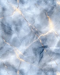Poster - A stunning gray marble texture with subtle golden veining creates a luxurious and modern aesthetic. Perfect for backgrounds, wallpapers, and design projects requiring elegance.