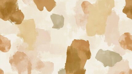 Aufkleber - Abstract pencil strokes create a soft, textured background in warm earth tones suitable for various creative projects