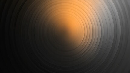 Poster - Abstract circular gradient design showcasing subtle transitions from dark to light with an elegant central glow