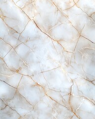 Poster - Elegant marble texture with soft white tones and golden veining. Ideal for backgrounds, wallpapers, and luxury design projects. Perfect for modern or classic aesthetics.
