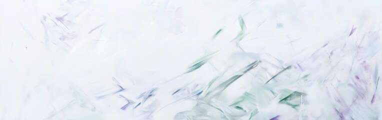 Poster - Elegant white canvas adorned with delicate pencil strokes creating a serene composition