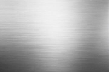 Poster - Brushed metallic texture background with horizontal light pattern.