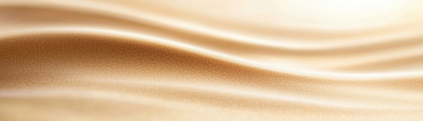 Poster - A smooth, wavy texture in soft, neutral tones creates a calming and sophisticated visual effect.