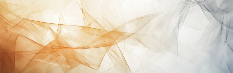 Leinwandbilder - Abstract pencil strokes create a dynamic backdrop with warm tones of orange and soft gray hues