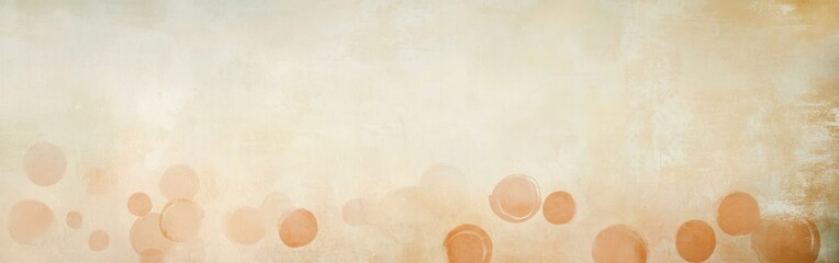 Aufkleber - Subtle bokeh composition with muted copper tones creating a warm ambiance in an abstract design