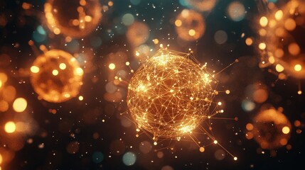 Poster - Cosmic Network of Light Particles in a Dark Background