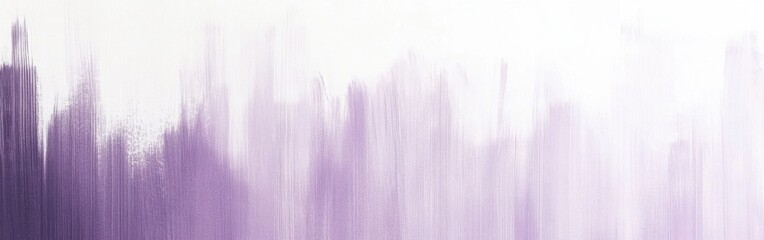 Poster - Soft pastel lavender gradient strokes create a serene background for artistic expression and creativity