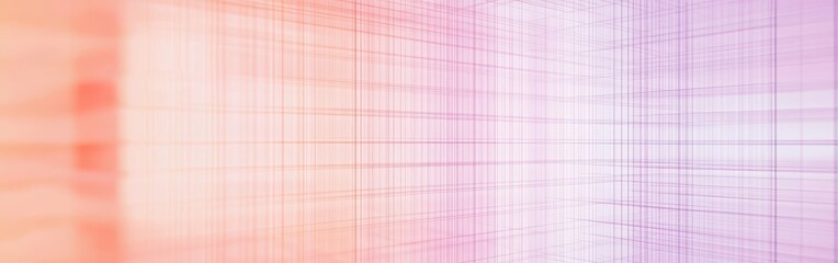 Poster - Elegant pastel lavender and coral grid design ideal for creative projects and backgrounds