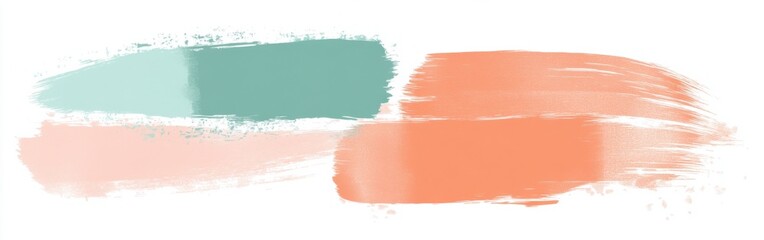 Poster - Abstract design featuring pencil strokes in soft pastel colors with a unique artistic flair and subtle texture details
