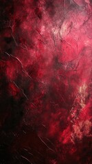 Aufkleber - Rich burgundy red textured background with varied shades and patterns highlighted by subtle darkness and depth