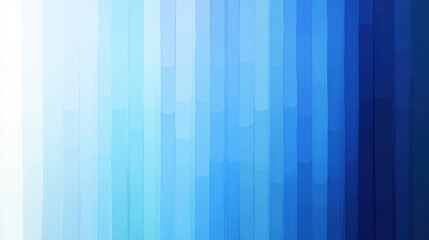 Poster - Gradient pencil strokes background showcasing a range of blue shades creating a calm and soothing atmosphere