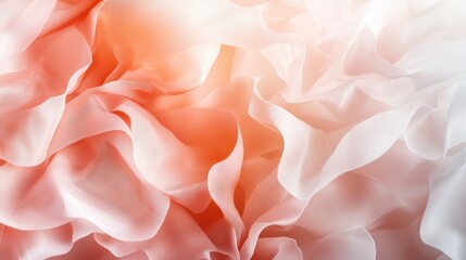 Poster - fluid transitions of pastel tones create a serene abstract monochromatic gradient