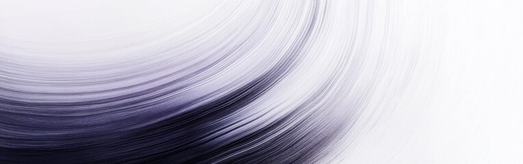 Poster - Abstract circular pencil strokes create a smooth gradient in soft shades, showcasing artistic precision and fluidity in design work