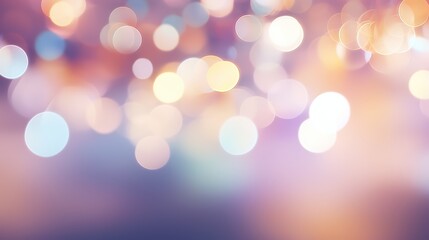 Poster - abstract bokeh background with soft colors and gentle light blur for creative projects and visual de