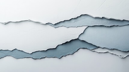 Poster - Elegant pencil strokes create a soft torn backdrop in a minimalist design for artistic projects and decor