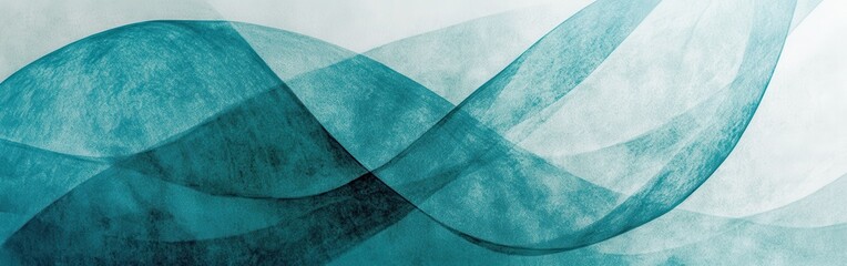 Poster - curved pencil strokes create an abstract gradient design with flowing lines and soft transitions in 