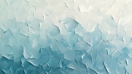 Poster - Icy textured gradient background with smooth hues transitioning from light to dark shades of blue