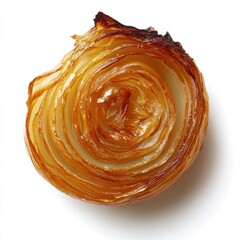 Poster - Roasted onion slice highlighting caramelization and texture, perfect for culinary presentation and preparation