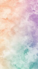 Poster - Soft pastel gradient background with soothing colors blending seamlessly for a calming visual experience
