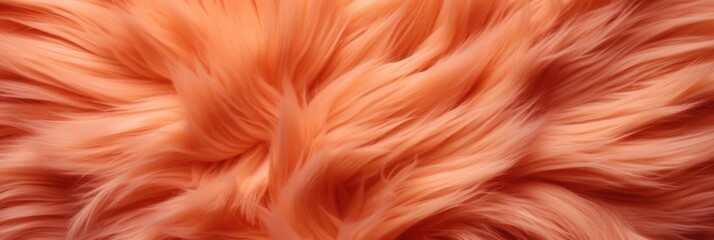 Poster - Textured Peach Fur Background Close Up Artistic Illustration for Creative Design Projects and Digital Art Usage in Various Applications
