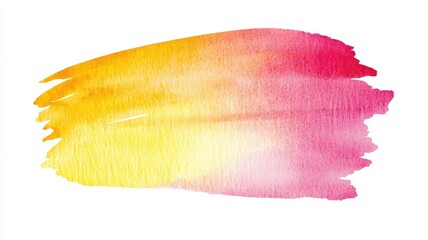 Poster - Soft Pastel Abstract Gradient Background in Pink and Yellow Tones